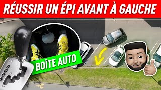 RÉUSSIR UN ÉPI À GAUCHE  BOÎTE AUTOMATIQUE  PERMIS 2021 🚗💨 [upl. by Anikal]