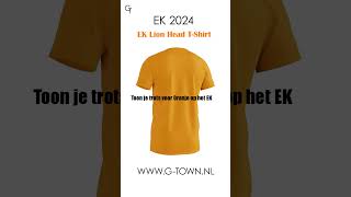 Support Oranje met stijl Limited Edition EK Tshirt met Leeuwenkop [upl. by Suivat]