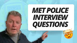 Met Police FacetoFace Interview Questions amp Tips for Success [upl. by Ahidam]