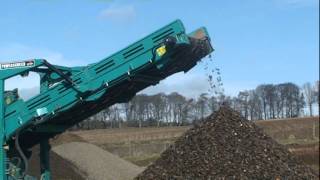 Powerscreen wash plant at Jamiesonmpg [upl. by Ahtnama]