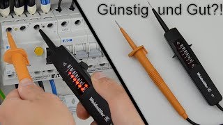 Günstiger zweipoliger Spannungsprüfer Weidmüller VT  Günstig und Gut  Vorstellung  Review [upl. by Enilrem]