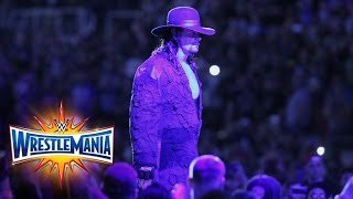 The Undertaker makes perhaps his final WrestleMania entrance WrestleMania 33 WWE Network [upl. by Krause636]