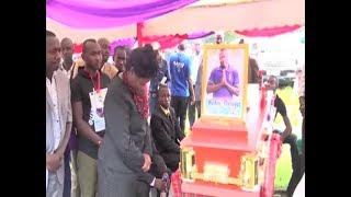 Late musician Weldon Cheruiyot AKA Keneni buried at his Bomet home [upl. by Cherlyn]