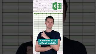 Kalender 2023 in Excel ⚡ [upl. by Ric181]