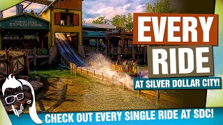 Silver Dollar City Rides  Every Ride at Silver Dollar City in Branson Missouri [upl. by Therron548]