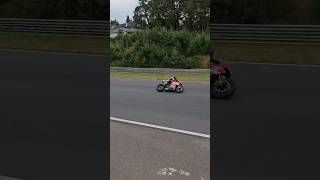 Ducati Panigale Flyby at Circuit Zolder 🔥🔥✌shorts [upl. by Annavoj]