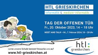 Tag der offenen Tür der HTL Grieskirchen am 20 Oktober 23 [upl. by Larimer]