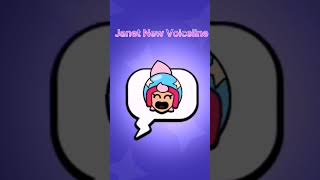 Janet New Voiceline Part 3 brawlstars edit shorts janet [upl. by Neirbo]