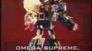 Transformers Energon commercial  Omega Supreme amp Megatron [upl. by Zena990]