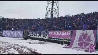 Gebzespor tribünlerinden Karagümrüğe Gönderme [upl. by Sirap]