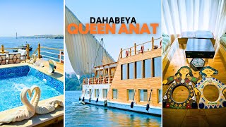 Dahabeya Queen Anat in Aswan amp Luxor  Nile Dahabiya in Egypt 🇪🇬 [upl. by Ligetti]