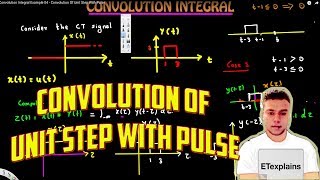 Convolution Integral Example 04  Convolution Of Unit Step With Pulse [upl. by Burton]