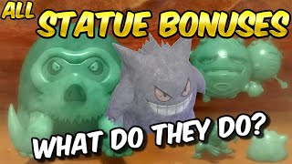 What Do The Grand Underground Statues Do All Statue Bonuses EXPLAINED [upl. by Anihcak112]