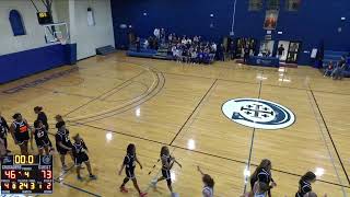 Christendom College vs Washington Adventist University Womens Varsity Basketball [upl. by Vtarj325]