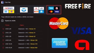 COMO RECARGAR DIAMANTES PARA FREE FIRE CON TARJETA DE CRÉDITO O DÉBITO  PAGOSTORE PASO A PASO [upl. by Godden]