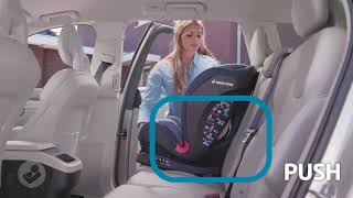 MaxiCosi  Titan Car seat  How to Install with IsoFix [upl. by Draper]