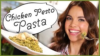 Ingrid Dishes  Chicken Pesto Pasta  Recipes from Missglamorazzi [upl. by Ahsiekel]