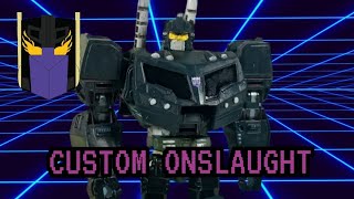 Transformers Custom Onslaught Review Legacy [upl. by Etteniuq]