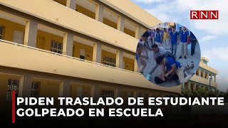 Madre de estudiante golpeado en escuela pide su traslado por temor [upl. by Ahsikram]