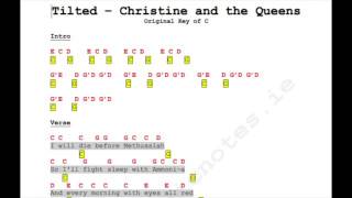 Tilted  Christine and the Queens Music Notes [upl. by Assilat607]