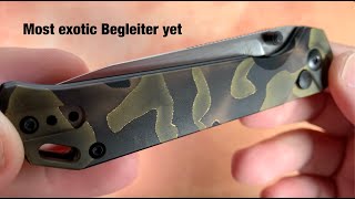 Unboxing the SICK Kizer Begleiter button lock 20 in s35vn with Raffir Noble handle scales [upl. by Navannod561]