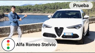 Alfa Romeo Stelvio  Prueba  Review  Opinión  Cochescom [upl. by Drahsar410]