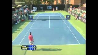 Lisicki vs Brianti Dallas 2011 Highlights [upl. by Ecienal932]