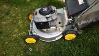 john deer 12PB two stroke briggs [upl. by Sherourd]