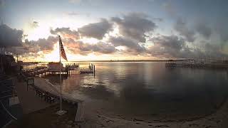 Todays 10292024 Somers Point Sunset from Somers Point Beach [upl. by Nosnek407]