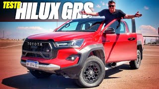 Toyota Hilux GRS 2023  CAPOTAR NUNCA MAIS COMO ELA ACELERA NA TERRA E NO ASFALTO ELA OU UMA RAM [upl. by Eilarol]