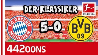 FC Bayern München vs Borussia Dortmund  50  Der Klassiker  Highlights Powered by 442oons [upl. by Inigo]