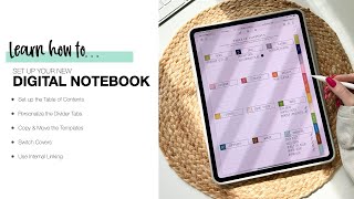 How To Set Up Your New Digital Notebook in Goodnotes [upl. by Odlonra]