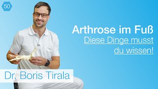 50 Arthrose im Fuß 🦶  Heilungsmöglichkeiten im Überblick [upl. by Newhall]