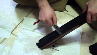 Leather Strop Maintenance [upl. by Enerol]