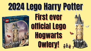 Upcoming Lego Harry Potter  Hogwarts Castle Owlery 76430 [upl. by Cassaundra]