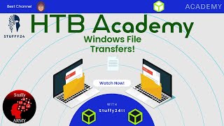 Hack the box academy  Windows File Transfer [upl. by Niad]