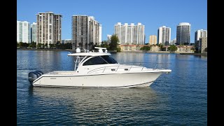 2014 Pursuit 385 Offshore  For Sale with Denison Yachting [upl. by Nnalorac930]