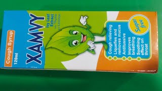 Xamvy syrup uses in urdu iVy Leaf extractBest Cough expectorant syrup viralvedio [upl. by Kalina36]