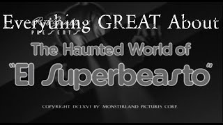 MOVIE WINS Everything GREAT About The Haunted World of El Superbeasto [upl. by Lajet493]