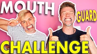 MOUTHGUARD CHALLENGE w Lucas Cruikshank  Collins Key [upl. by Zebulen]