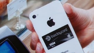 Barclaycard PayTag NFC contactless payment sticker [upl. by Aneryc529]