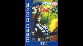 Longplay Sega Mega Drive 007 Earthworm Jim Playthrough [upl. by Yliah]