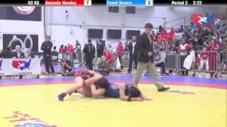 WM 60 KG  Amanda Hendey vs Yanet Sovero [upl. by Haff]