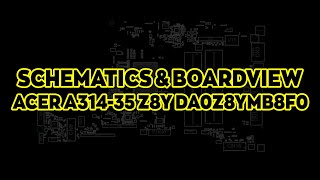 Schematics amp Boardview Acer A31435 Z8Y DA0Z8YMB8F0 [upl. by Omrellig591]