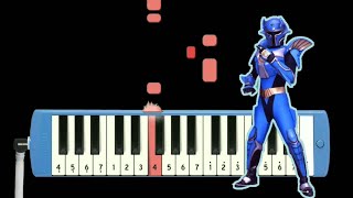 Not Pianika Chouseishin Gransazer Opening Theme [upl. by Maxma415]