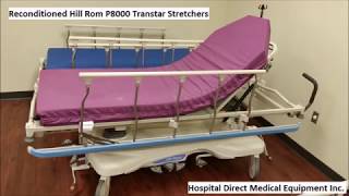 Hill Rom P8000 Transtar Stretcher reconditioned [upl. by Etnaik695]