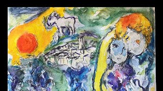 Marc Chagall – The lovers of Vence by PRINCESS SILKE VON ROTHSCHIELD [upl. by Gnilrac]