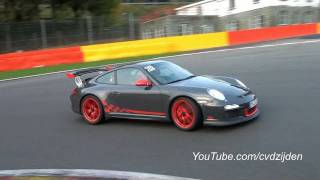 Porsche 997 GT3 RS Mk2 in Action Great sounds [upl. by Cyndia839]