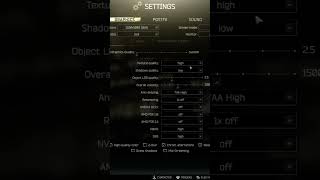 BEST Tarkov Settings for MAX FPS and Visuals in 2023 [upl. by Nani873]