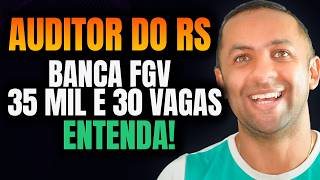 CAGE RS  30 VAGAS FGV  CGERS [upl. by Oicor]